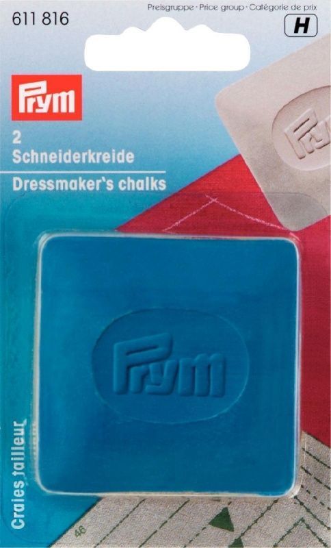 Портновский мел 50х50 мм PRYM 611816