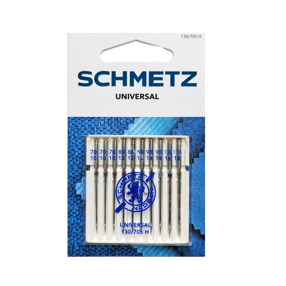 Иглы Schmetz универсальные № 70-110, 10 шт. 130/705H
