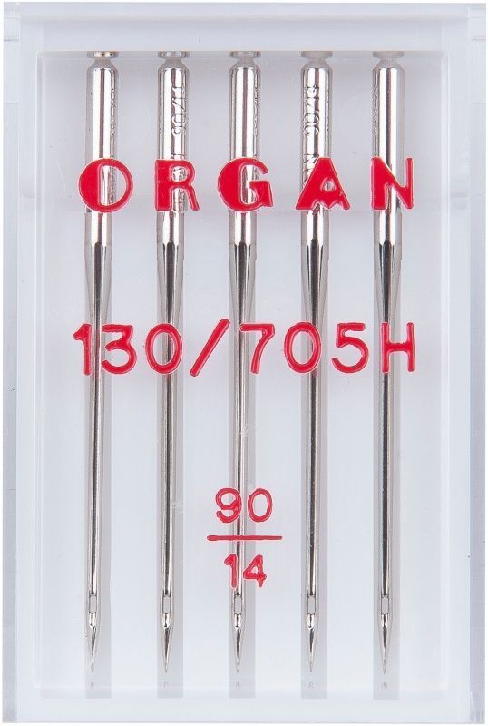 Иглы Organ универсальные № 90 5 шт. 130/705H