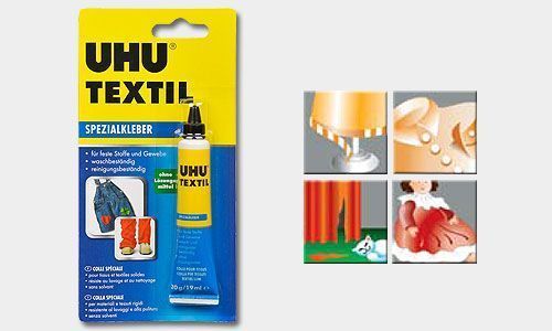 Клей для ткани UHU Textil, 20 гр