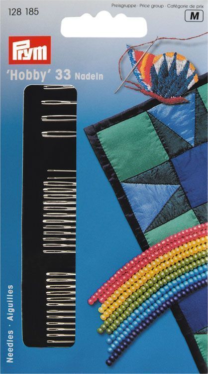 Иглы ручные ремесленные для хобби (33 шт) PRYM 128185