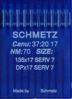 Иглы Schmetz DPx17 (135) SERV7 №70 10 шт