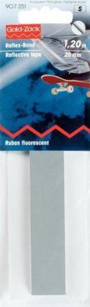 Лента светоотражающая,цв.белый (20 мм) PRYM 907251