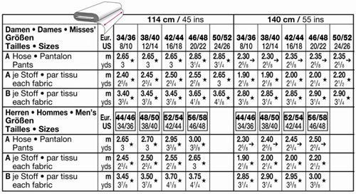 Выкройка Burda 2527-Шут