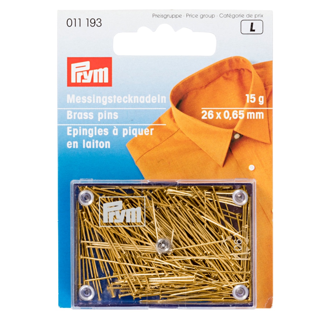 Булавки-гвоздики 26х0,65 мм PRYM 011193