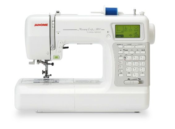 Швейная машина Janome Memory Craft 5200HC (жесткий чехол)