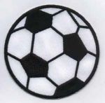 Аппликация "Футбольный мяч" 3 см PRYM 925272