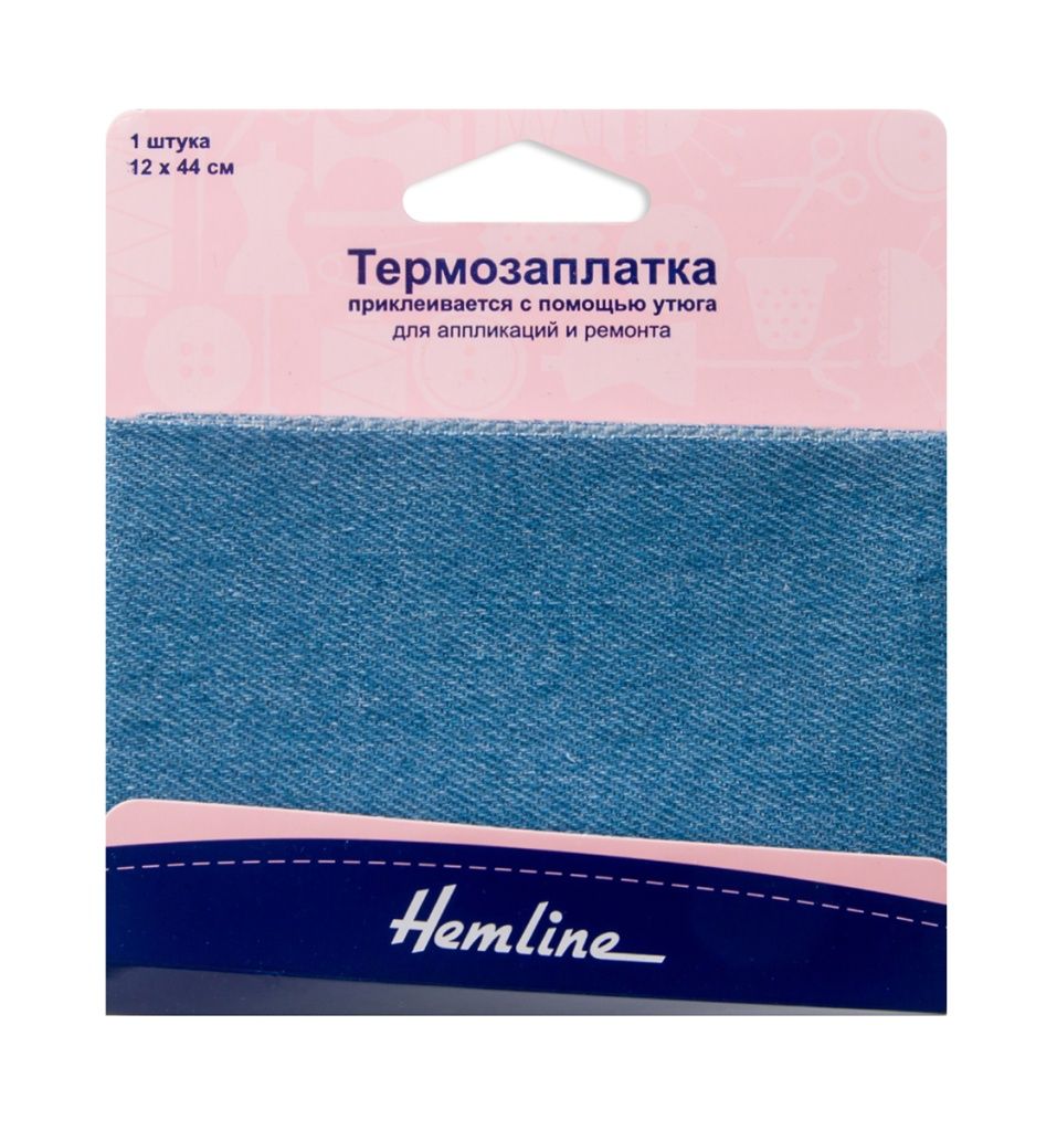 Термозаплатки 12 х 44 см, 1 шт, Hemline 690.L.LD
