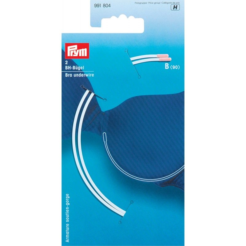 Косточки для бюстгальтера р-р В(90) PRYM 991804