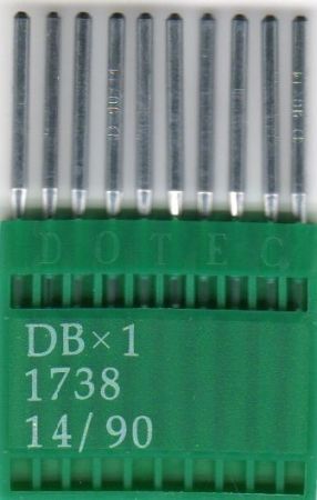 Иглы Dotec для кожи DBx1 (1738) SERV №90 10 шт