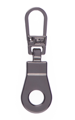 Подвеска для молний с карабином "брелок Люверс" 10*40мм, металл, оружейного металла PRYM 482100