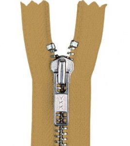 Молния металл 55см, слайдер автофиксирующий, разъемная тип 5 (5,75мм) YKK 0573985/55 RMNOR-56 (007)
