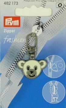 Подвеска для молний "Медведь" детская, с карабином PRYM 482173