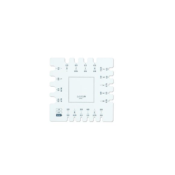 Лоскутная линейка и измеритель диаметра Clover 3200