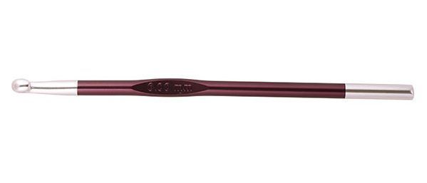 Крючок для вязания "Zing" 6мм, алюминий, фиолетовый бархат KnitPro 47473