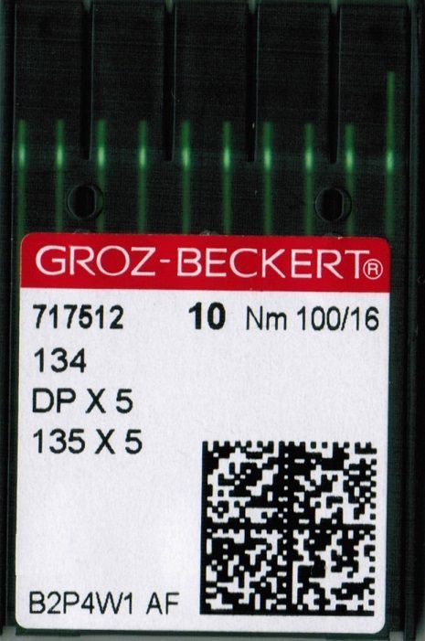Игла Groz-beckert DPx5 (134) №100/16 10 шт