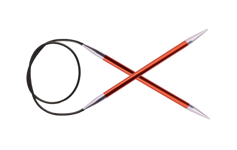 Спицы круговые Zing 2,5мм/80см, алюминий, KnitPro, 47123