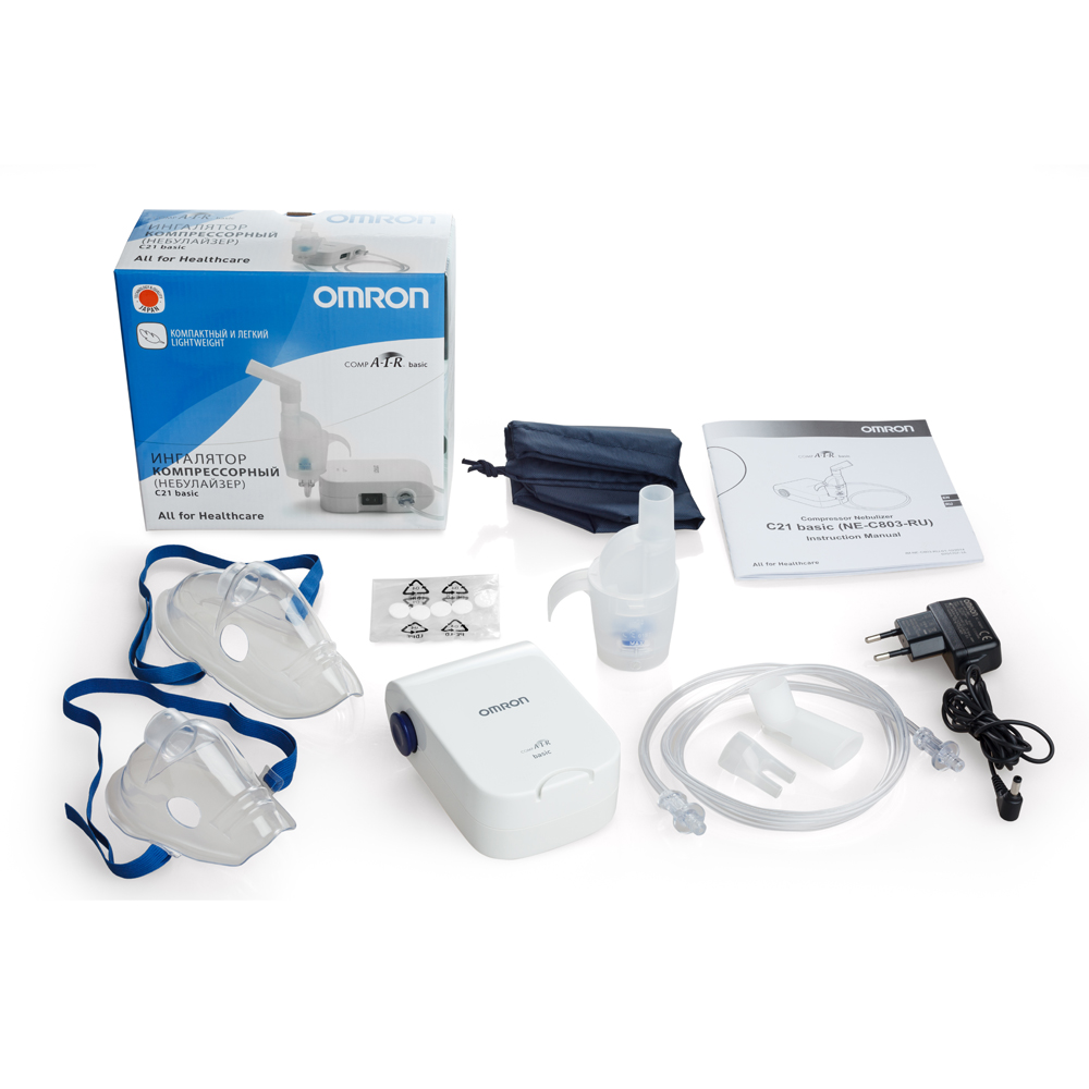 Ингалятор компрессорный OMRON С21 Basic (NE-C803-RU)