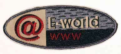 Аппликация "E-world" 7,5х3 см PRYM 925757