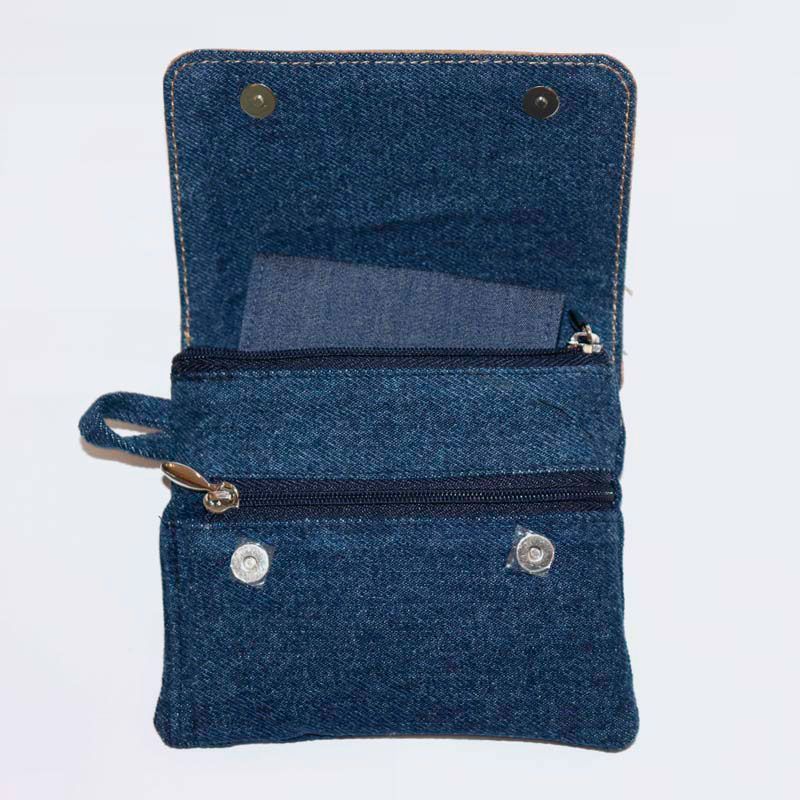 Набор съемных укороченных спиц Denim Indigo Wood Mini, длина 6,7см, KnitPro 20645