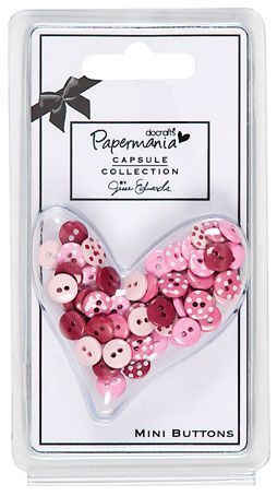 Набор мини-пуговиц "Горошек" Parkstone Pink арт.PMA354020