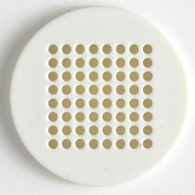 Пуговицы "DILL", цв.белый (40 мм) арт.380145/40-12