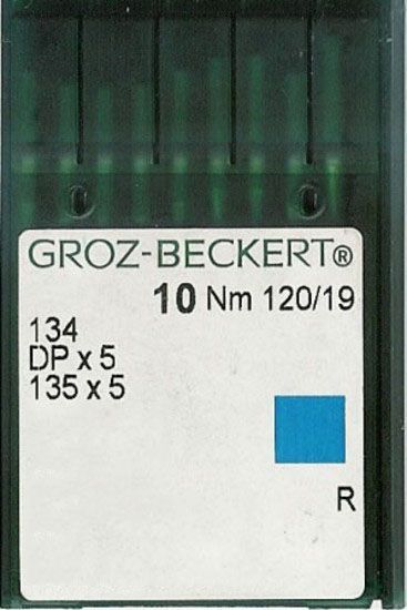 Игла Groz-beckert DPx5 (134) №120/19 10 шт