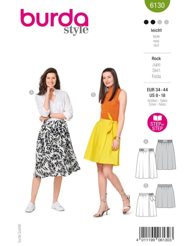 Выкройка Burda 6130