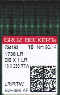 Игла Groz-beckert DBx1 LR № 90/14 10 шт