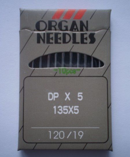 Иглы Organ DPx5/120 10 шт.