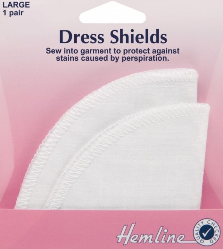 Подмышечники с водонепроницаемой прокладкой, р-р 11*21 см Hemline арт.874.3