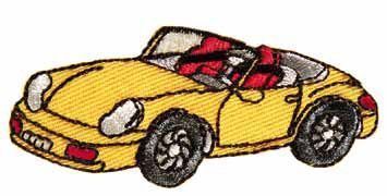 Аппликация "Порш 911" 7х3 см PRYM 923145