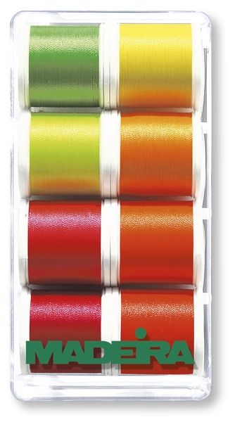 Набор ниток Polyneon Neon MADEIRA (8 x 200 м)  8018