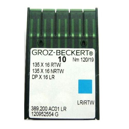 Игла Groz-beckert DPx16 RTW (LR) № 120/19 10 шт