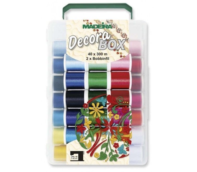 Набор ниток MADEIRA Decora №12, 42 катушки, 8083