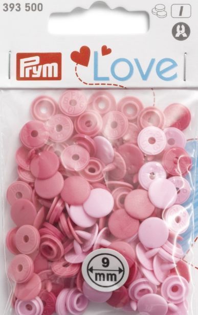 Набор кнопок "Color Snaps Mini", диаметр 9мм, PRYM 393500