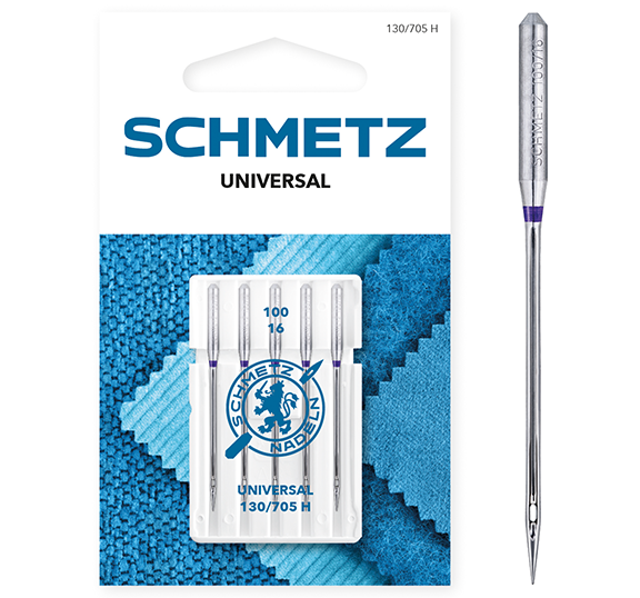 Иглы Schmetz универсальные № 100 5 шт. 130/705H