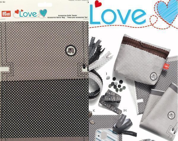 Коллекция "Love"-Ткань для изготовления сумочки с рисунком "Слон" PRYM 931951