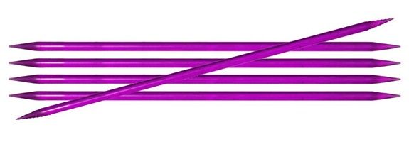 Спицы чулочные "Trendz" 5,5мм/20см, акрил, бирюзовый KnitPro 51024