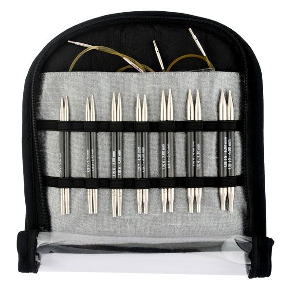 Набор "Special Interchangeable Needle Set" съемных спиц "Karbonz" KnitPro 41618