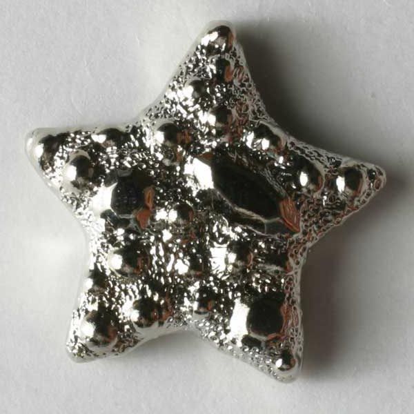 Пуговицы "DILL", цв.серебро (12 мм) арт.231195/12-30