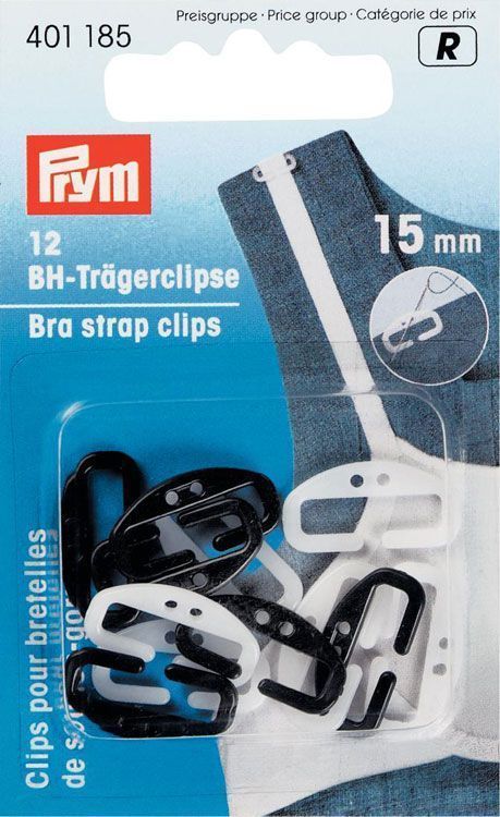 Клипсы для бретелей бюстгалтера (15 мм) PRYM 401185