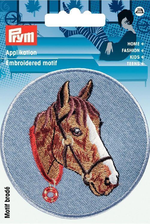 Термоаппликация "Голова лошади" 7,9х7,9см PRYM 923119