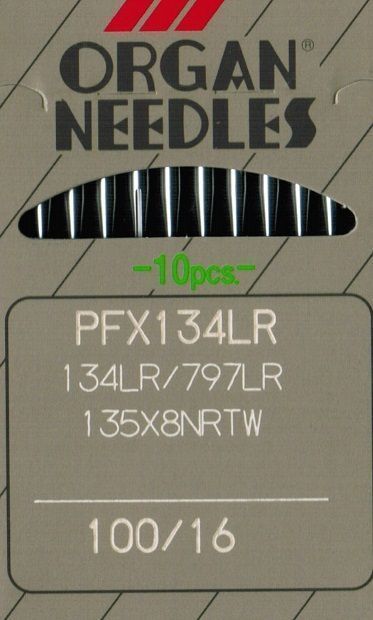 Иглы Organ PFx134 LR/100 10 шт.
