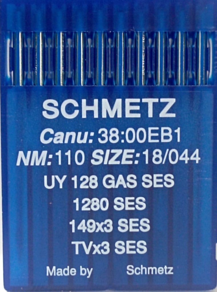 Иглы Schmetz UY128 GAS SES №110 10 шт