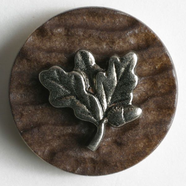 Пуговицы "DILL", цв.коричневый (23 мм) арт.300010/23-25