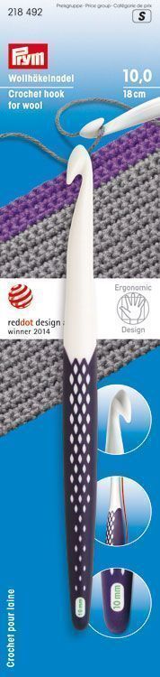 Крючок для вязания "Ergonomics" 10мм/17см PRYM 218492