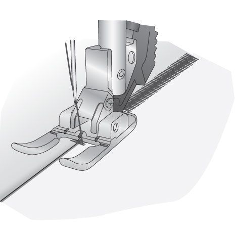 Лапка открытая для аппликаций с системой IDT™ 6 mm PFAFF 820215096