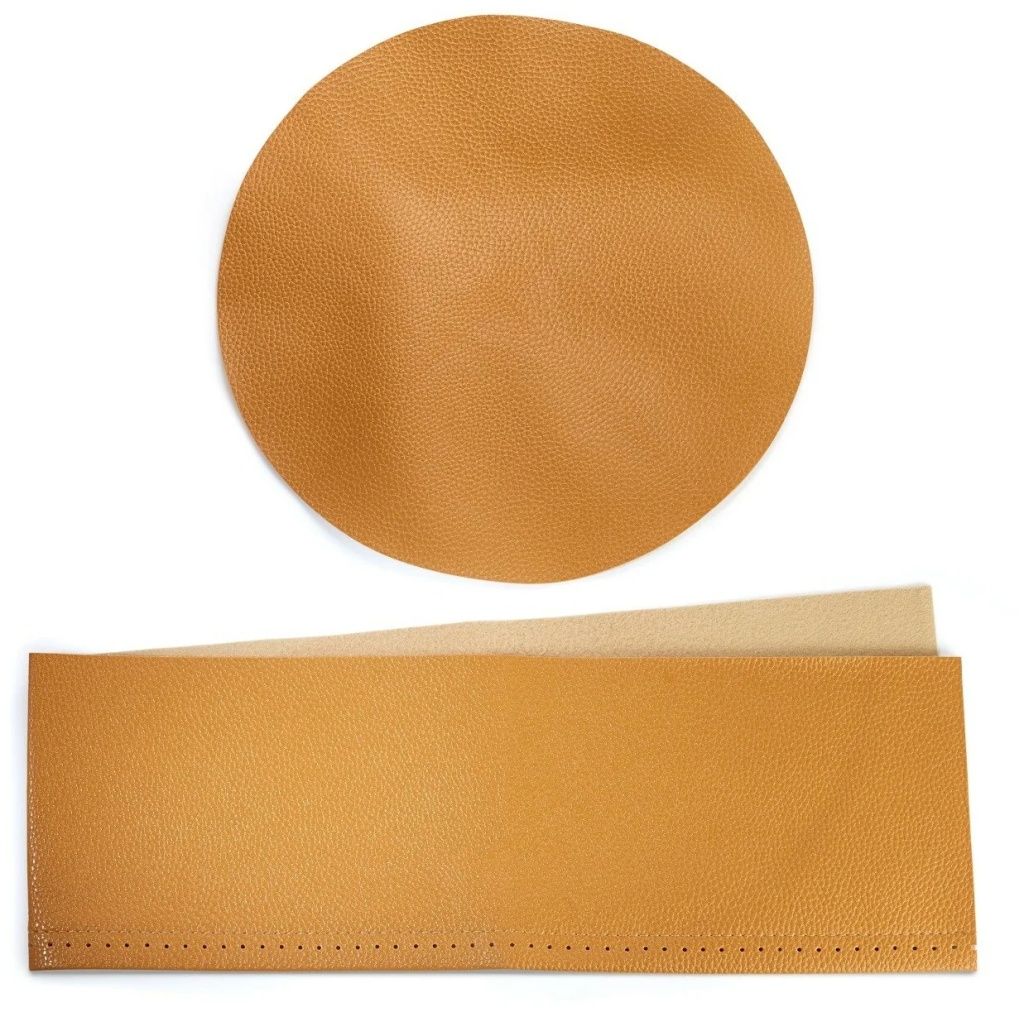 Дно для сумки, цв. горчичный, ? 24 cм x 11 cм, арт.615936