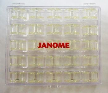 Шпули PS-XL в шкатулке Janome 25 шт. (обычные)